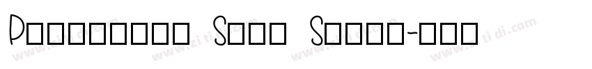 Paperclip Sans Serif字体转换
